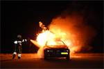 Prio 1 Brand Wegvervoer Auto Oost Buitenpost